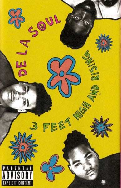 De La Soul 3 FEET HIGH AND RISING New Sealed Blue Colored Cassette Tape