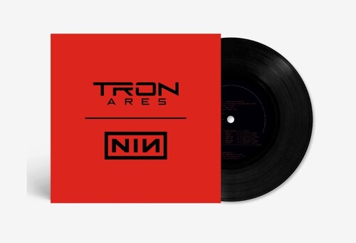 Nine Inch Nails AS ALIVE AS YOU NEED ME TO BE Tron Ares NEW BLACK VINYL 7"