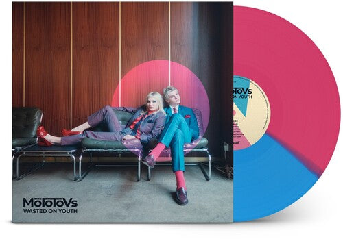 Molotovs WASTED ON YOUTH New Sealed Limited Pink/Blue Split Colored Vinyl LP