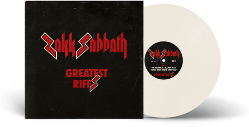 Zakk Sabbath GREATEST RIFFS (CREAM WHITE) Limited Edition NEW COLORED VINYL LP
