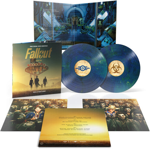 Fallout Season Two ORIGINAL TV SERIES SOUNDTRACK New Blue Colored Vinyl 2 LP
