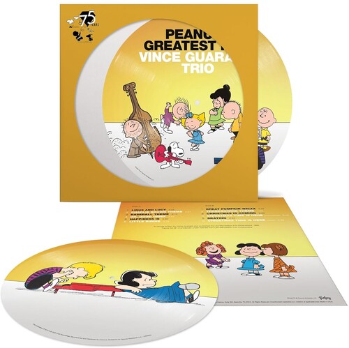 Vince Guaraldi PEANUTS GREATEST HITS (PICTURE DISC) New Limited Edition Vinyl LP