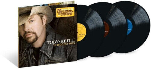Toby Keith 35 BIGGEST HITS Best Of Greatest NEW SEALED BLACK VINYL RECORD 3 LP