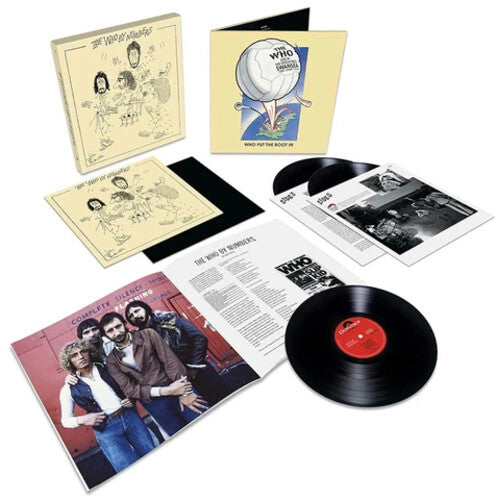 The Who THE WHO BY NUMBERS / WHO PUT THE BOOT IN · 1976 New Vinyl 3 LP Box Set