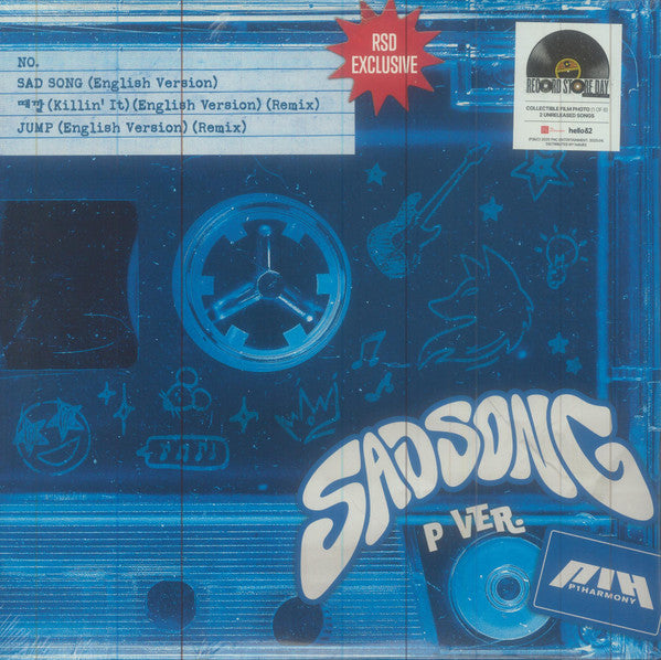 P1Harmony SAD SONG (P VER.) Limited Edition RSD 2025 New Sealed Vinyl Record LP