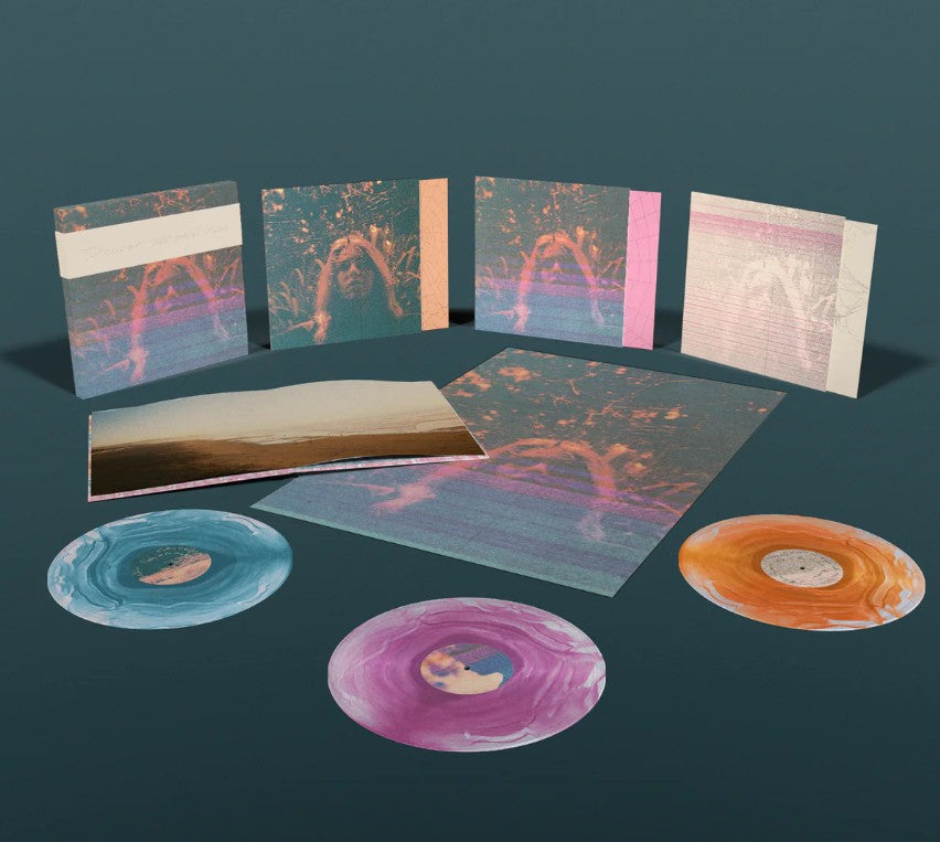 Turnover PERIPHERAL VISION New Sealed Limited Ripple Colored Vinyl 3 LP