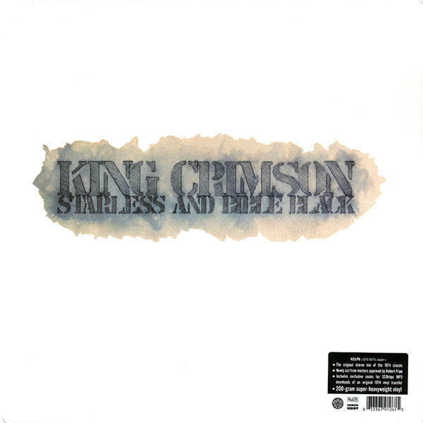 King Crimson STARLESS AND BIBLE BLACK 200g GATEFOLD New Sealed Black Vinyl LP