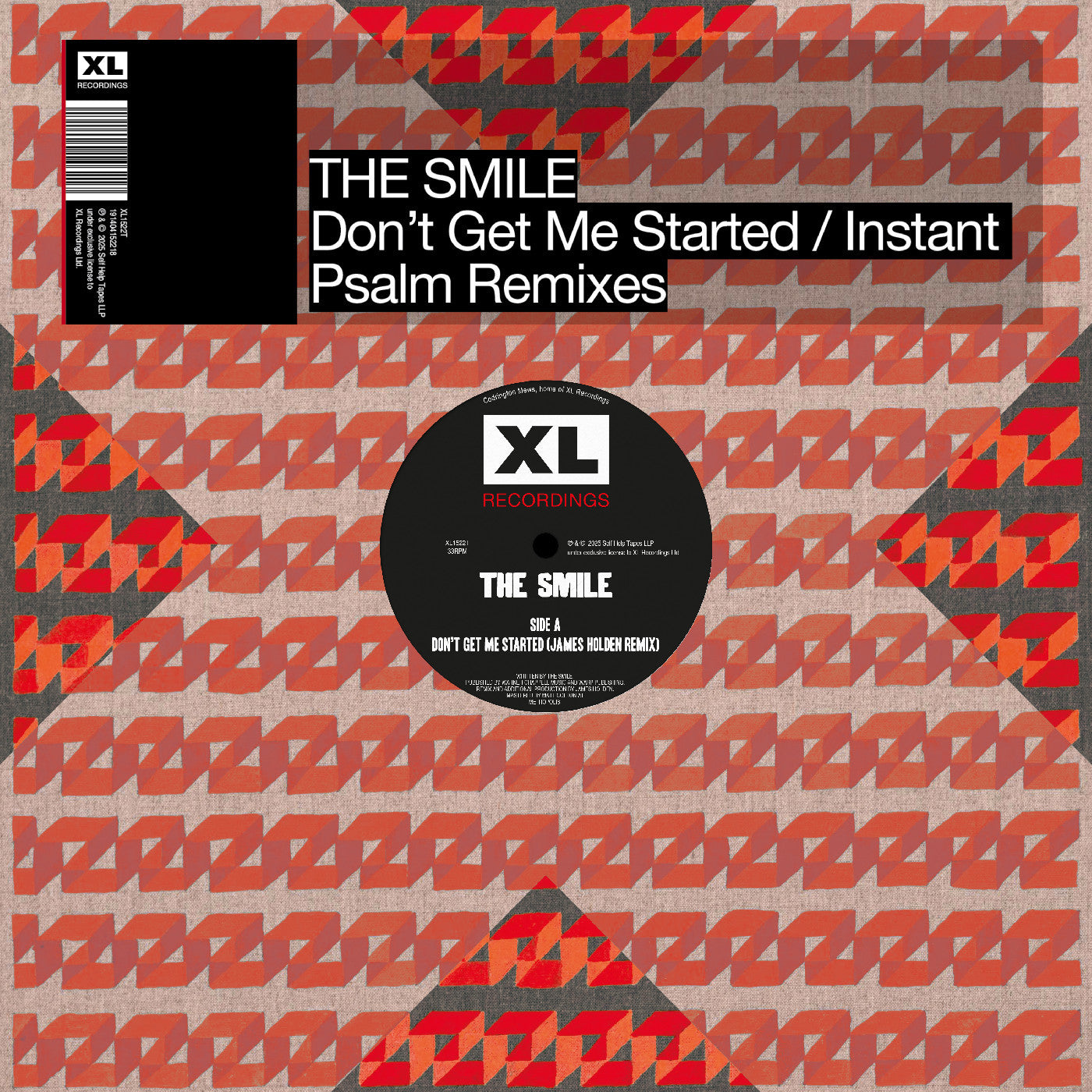 The Smile DON'T GET ME STARTED/INSTANT PSALM REMIXES New Sealed Vinyl 12"