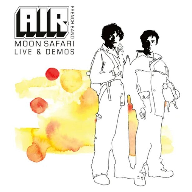 Air MOON SAFARI LIVE & DEMOS Limited RSD 2025 New White Colored Vinyl LP
