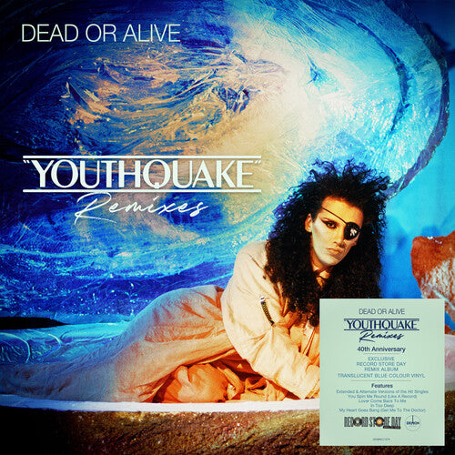 Dead Or Alive YOUTHQUAKE REMIXES Limited RSD 2025 New Blue Colored Vinyl LP