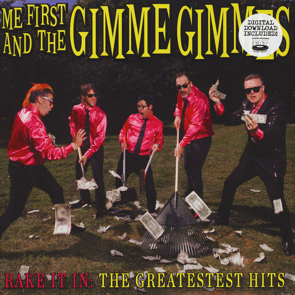 Me First & The Gimme Gimmes RAKE IT IN: GREATESTEST HITS Best Of NEW VINYL LP