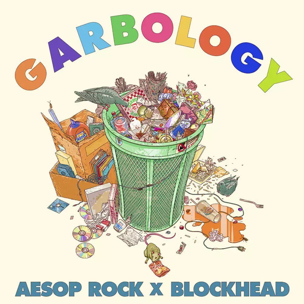 Aesop Rock X Blockhead GARBOLOGY Limited Edition NEW RANDOM COLORED VINYL 2 LP