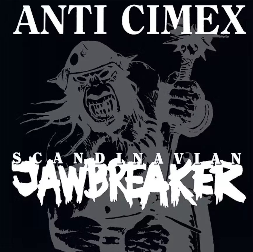 Anti Cimex SCANDINAVIAN JAWBREAKER New Black/Clear Splatter Colored Vinyl LP