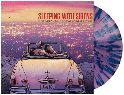 Sleeping With Sirens IF YOU WERE A MOVIE THIS WOULD BE New Purple/Blue Splatter Colored Vinyl LP