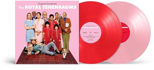 The Royal Tenenbaums ORIGINAL MOVIE SOUNDTRACK New Red/Pink Colored Vinyl 2 LP