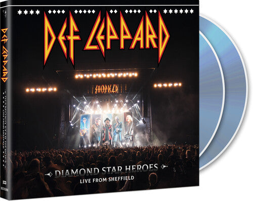 Def Leppard DIAMOND STAR HEROES: LIVE FROM SHEFFIELD New Limited Edition 2 CD