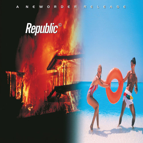 New Order REPUBLIC 180g RHINO RECORDS New Sealed Black Vinyl Record LP