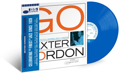 Dexter Gordon GO! (1000144793) 180g BLUE NOTE New Limited Blue Colored Vinyl LP