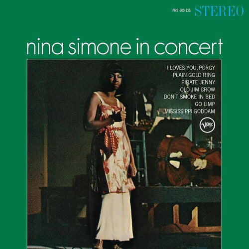 Nina Simone IN CONCERT 180g New Sealed Black Vinyl Record LP