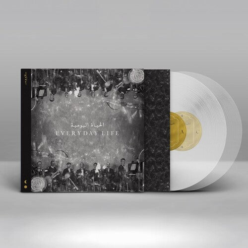 Coldplay EVERYDAY LIFE Limited Edition NEW CLEAR ECO VINYL RECORD 2 LP