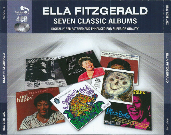 Ella Fitzgerald SEVEN CLASSIC ALBUMS New Sealed 4 CD