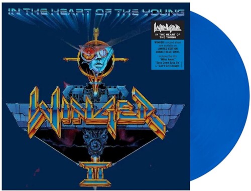 Winger WINGER II: IN THE HEART OF THE YOUNG New Limited Blue Colored Vinyl LP
