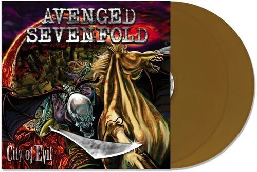 Avenged Sevenfold City Of Evil GOLD VINYL 2LP