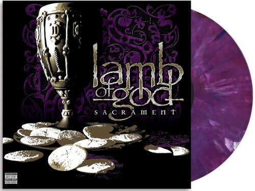 Lamb Of God SACRAMENT New Limited Edition Purple Marble Colored Vinyl LP
