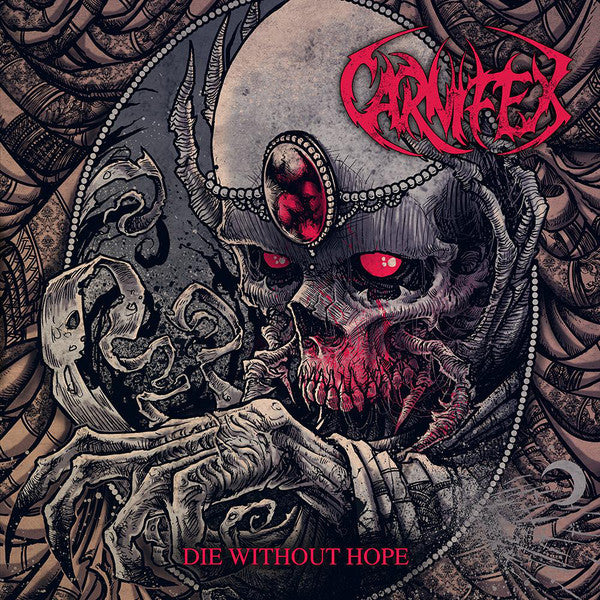 Carnifex DIE WITHOUT HOPE New Limited Silver/Black Marbled Colored Vinyl LP