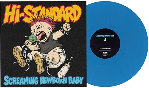 Hi-Standard SCREAMING NEWBORN BABY New Sealed Limited Blue Colored Vinyl LP