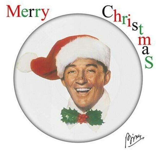 Bing Crosby MERRY CHRISTMAS Holiday Music Songs NEW PICTURE DISC VINYL LP