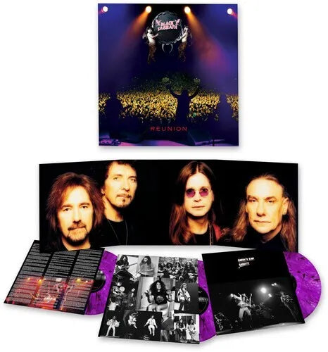 Black Sabbath Reunion PURPLE SMOKE 3LP