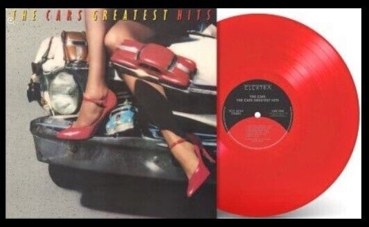 The Cars GREATEST HITS (ROCKTOBER) 140g New Sealed RUBY RED VINYL LP