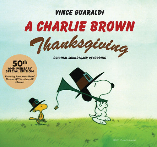 Vince Guaraldi A CHARLIE BROWN THANKSGIVING New Sealed GREEN VINYL LP