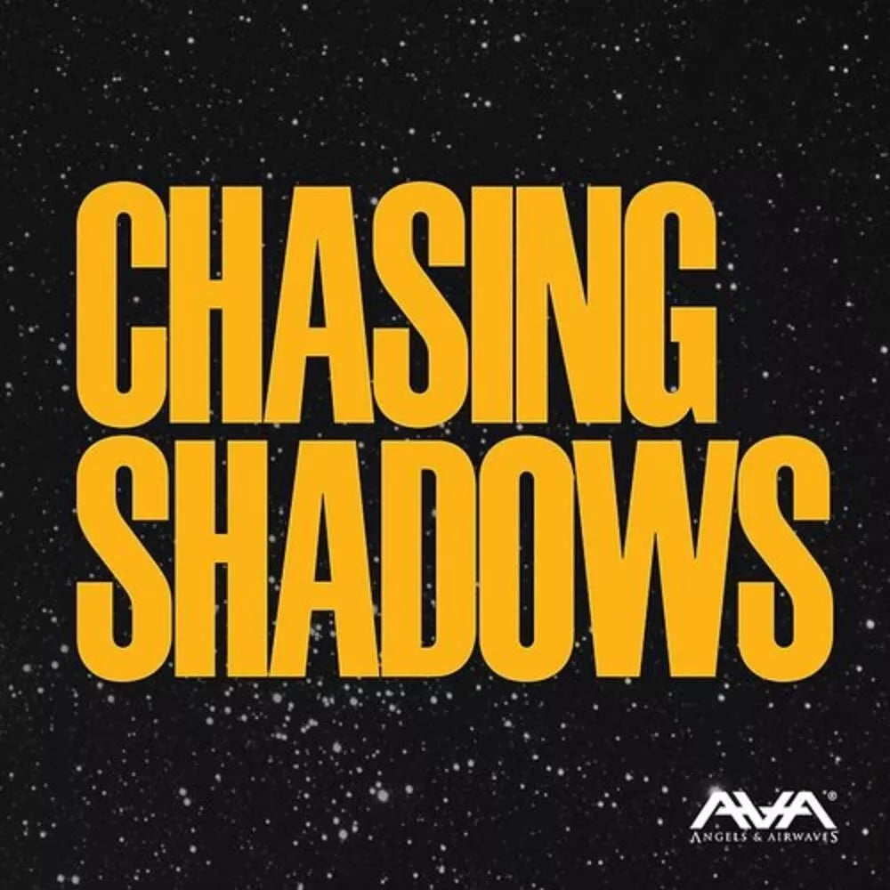 Angels & Airwaves Chasing Shadows ETCHED CANARY YELLOW LP