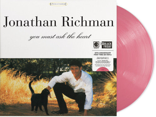 Jonathan Richman YOU MUST ASK THE HEART Limited RSD BF 2025 New Colored Vinyl LP