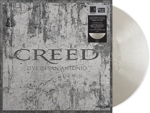 Creed LIVE IN SAN ANTONIO 1999 Limited RSD BF 2025 New Silver Colored Vinyl 2 LP