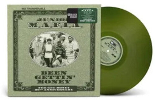 Junior Mafia BEEN GETTIN' MONEY Limited RSD BF 2025 New Green Colored Vinyl 12"