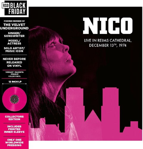 Nico LIVE IN REIMS CATHEDRAL 1974 Limited RSD BF 2025 New Colored Vinyl LP
