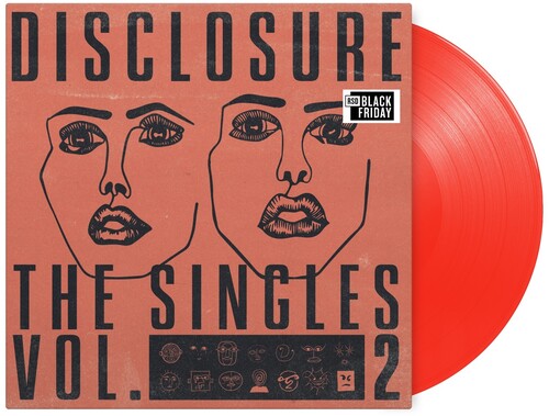 Disclosure THE SINGLES, VOL. 2 Limited RSD BF 2025 New Red Colored Vinyl EP