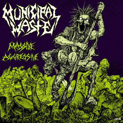 Municipal Waste MASSIVE AGGRESSIVE Limited RSD BF 2025 New Colored Vinyl LP