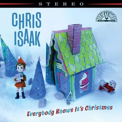 Isaak, Chris Everybody Knows It's Christmas GREEN/WHITE LP