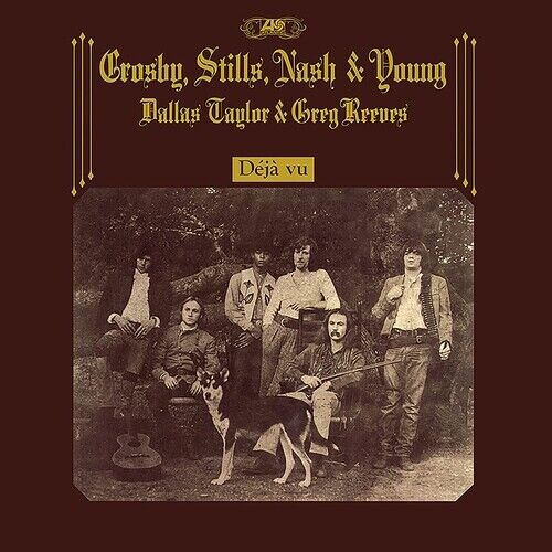 Crosby, Stills & Nash DEJA VU Remastered ATLANTIC RECORDS New Black Vinyl LP
