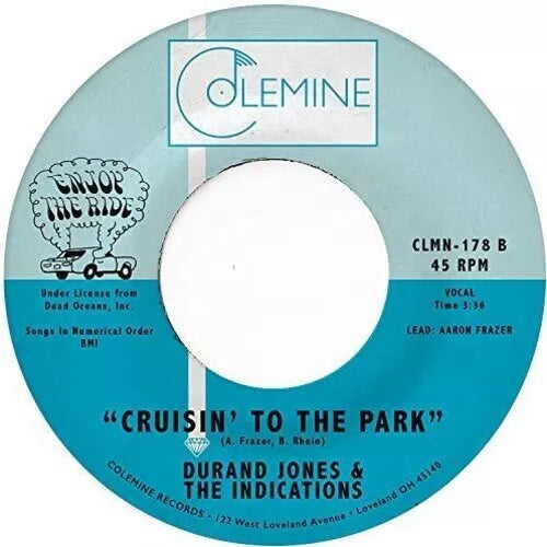 Jones, Durand & The Indications Ride or Die / More Than Ever RED 7"