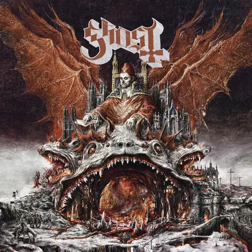 Ghost PREQUELLE Limited Edition NEW CLEAR/BLACK COLORED VINYL LP + BLACK 7"