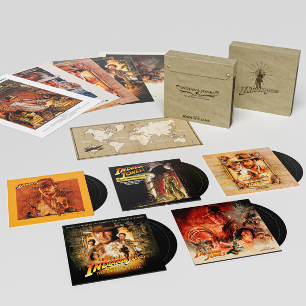 John Williams INDIANA JONES: Complete Collection (10xLP) BOX SET