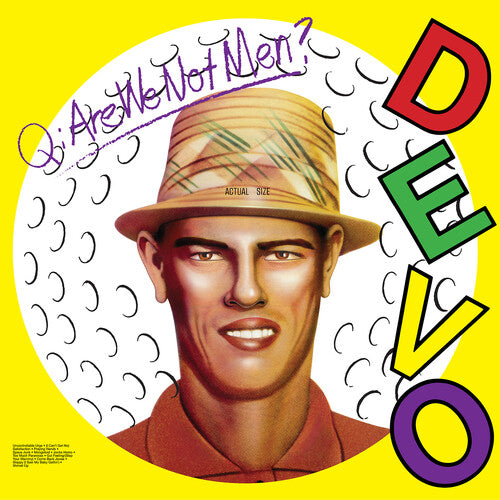 Devo Q. ARE WE NOT MEN? A: WE ARE DEVO! New Limited White Colored Vinyl LP