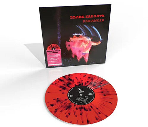 Black Sabbath PARANOID (BMGCAT899LP) New Splatter Colored Vinyl Record LP