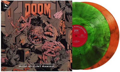 Doom ORIGINAL MOVIE SOUNDTRACK Clint Mansell LIMITED New Colored Vinyl 2 LP