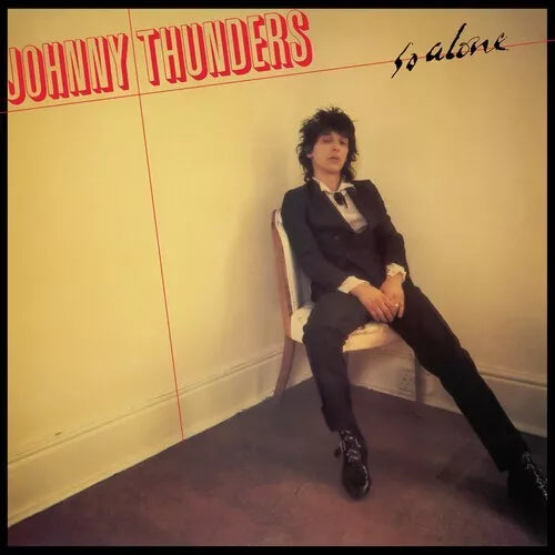 Johnny Thunders SO ALONE Translucent Ruby Colored NEW SEALED VINYL LP